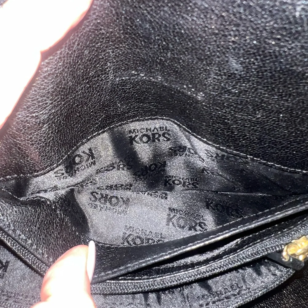 Michael Kors Black Leather Wallet